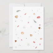 Elf Kerst Afscheid Briefkaart (Achterkant)