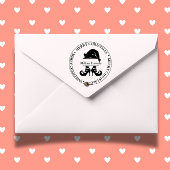 Elf kerst meisje thema  zelfinktende stempel