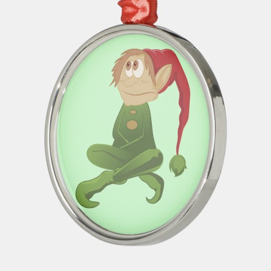 Elf Kerstbell ornament (Links)