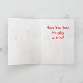 Elf kerstKaart (1186) Feestdagen Kaart (Binnen)