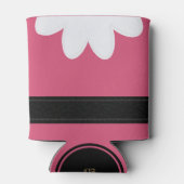 Elf Kerstmis in juli Pink Koelbox Blikjeskoeler (Achterkant)