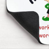 Elf Kerstmis - Wi-Fi Guest Computer Desk Room Muismat (Hoek)