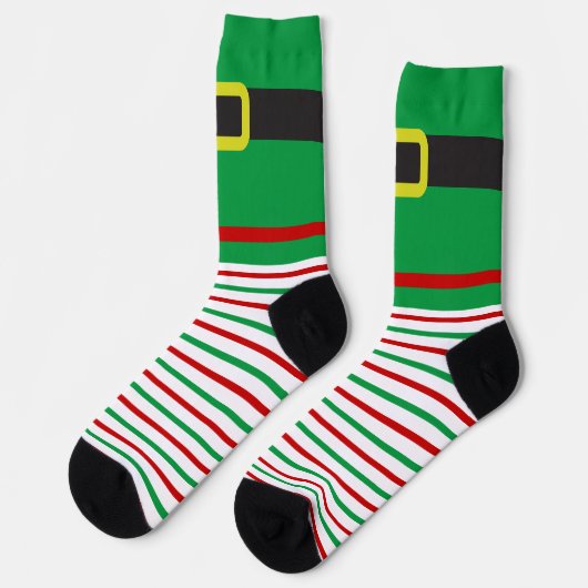 Elf kerststripping sokken (Links)