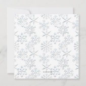 elf - kerstuitnodiging kaart (Achterkant)