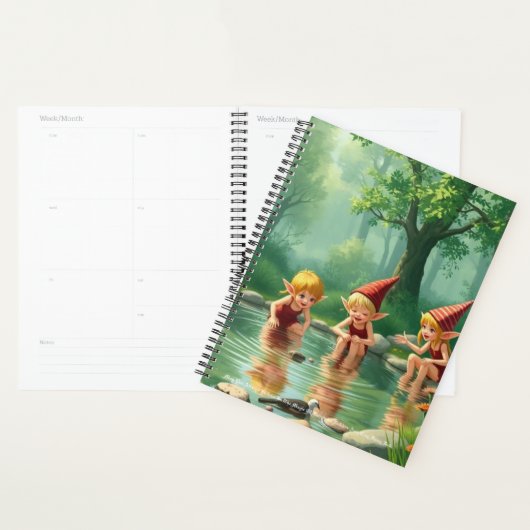 Elf kinderen kalender planner (Display)