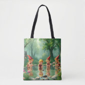 Elf kinderen tote bag (Voorkant)