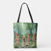 Elf kinderen tote bag (Achterkant)
