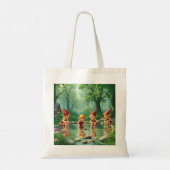 Elf kinderen tote bag (Achterkant)