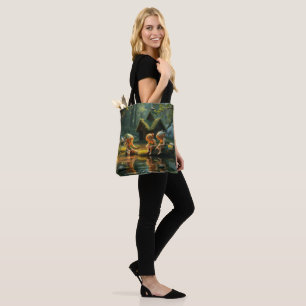 Elf kinderen tote bag