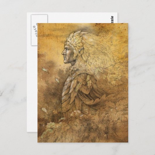 Elf King Briefkaart (Voorkant / Achterkant)