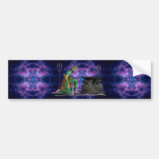 Elf King Bumpersticker (Voorkant)