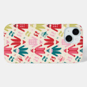 Elf kleurrijke jas en schoenen patroon Case-Mate iPhone case (Achterkant (horizontaal))