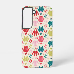 Elf kleurrijke jas en schoenen patroon samsung galaxy hoesje