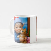 Elf Knuffel Kat  Koffiemok (Voorkant links)