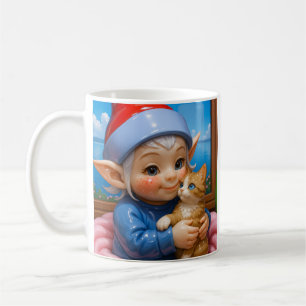 Elf Knuffel Kat Koffiemok