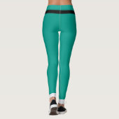 Elf Kostuum Kerstvakantie Groene Leggings (Achterkant)
