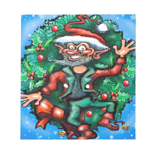 Elf Kran Notitieblok (Voorkant)