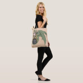 Elf Krijger Draak Fantasie Tote Bag (Op model)