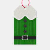 Elf Label met kerstcadeaus Cadeaulabel (Voorkant)