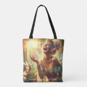 Elf Laughter Tote Bag (Achterkant)