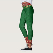 Elf Leggings voor Feestdagen Gold, Red en Green! (Links)