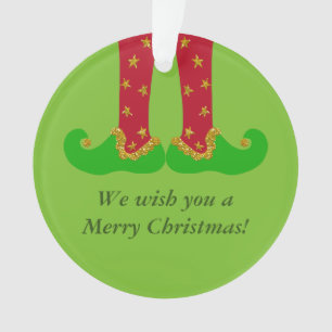 Elf Legs, Kerstmis, je past Ornament aan