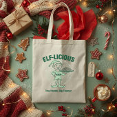 Elf-licious – Grappige Kerst Elf Grappen Tote Bag
