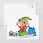 Elf Lights Briefkaart (Voorkant / Achterkant)