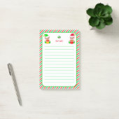 Elf List & Green, Red & White Lijst Post-it® Notes (Kantoor)