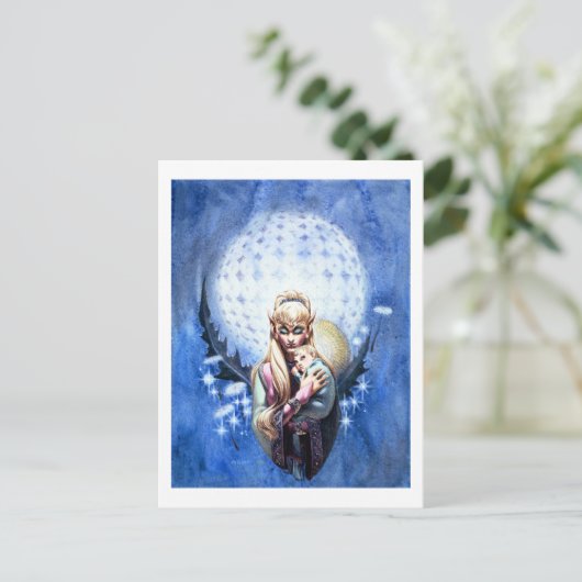 Elf Madonna Briefkaart (Staand voorkant)