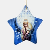 Elf Madonna Keramisch Ornament (Rechts)