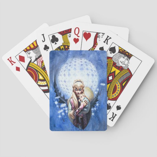 Elf Madonna Pokerkaarten (Achterkant)