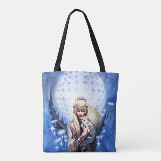 Elf Madonna Tote Bag (Achterkant)