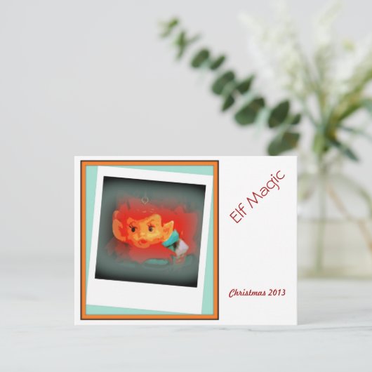 Elf Magic Briefkaart van Todd D. Martin (Staand voorkant)