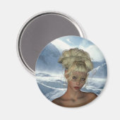 Elf Maiden Magnet (Voorkant / Achterkant)