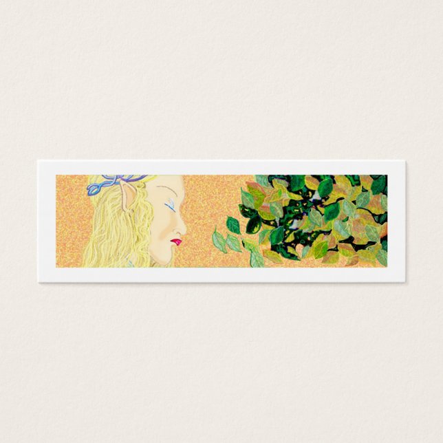 Elf maiden mini visitekaartjes (Voorkant)