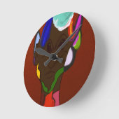 Elf Map Art Ronde Klok (Hoek)