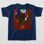 Elf Map Art  T-shirt (Laag Achter)