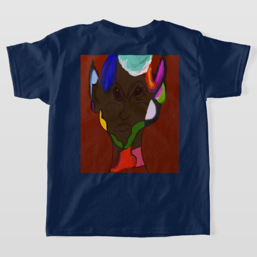 Elf Map Art  T-shirt (Laag Achter)