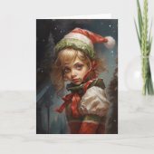 Elf Meisje Kaart (Voorkant)