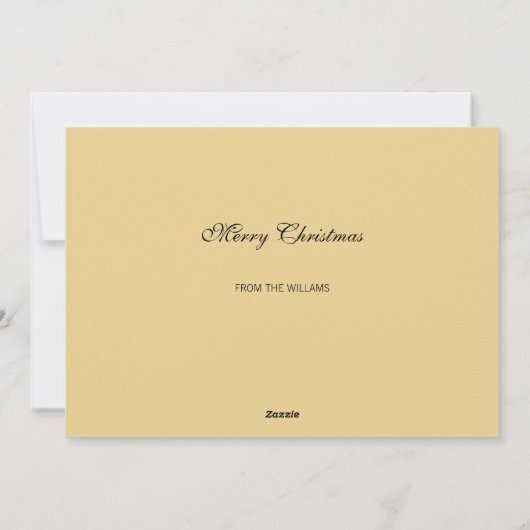  Elf meisje Kerstmis Groet Feestdagenkaart (Achterkant)