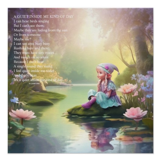 Elf Meisje Perfect Poster (Voorkant)