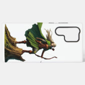 Elf met boog samsung galaxy hoesje (Achterkant horizontaal)