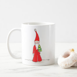 Elf met boom koffiemok