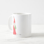 Elf met boom koffiemok (Voorkant links)