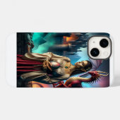 Elf met drakenei Case-Mate iPhone case (Achterkant (horizontaal))