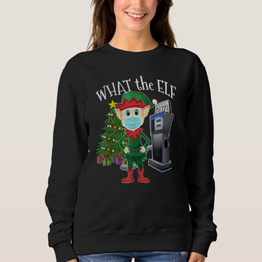 Elf met masker Dure gas Wat de Elf Trui (Voorkant)