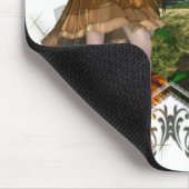 Elf met paddenstoel D1-Design Muismat (Hoek)