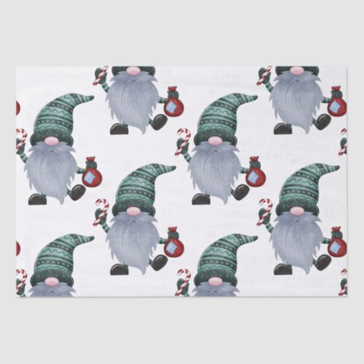 Elf met pet tissuepapier (Voorkant)