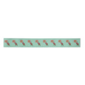 Elf met Polka Dot Gift lint spoel (Voorkant)